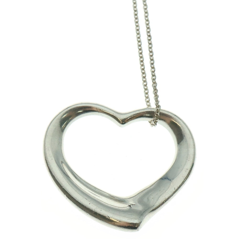 TIFFANY&Co(ティファニー) オープンハート チェーンネックレス SV925 シルバー レディース