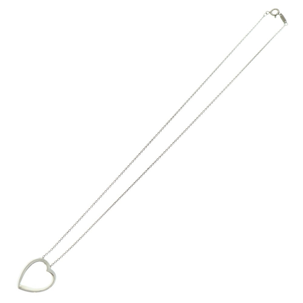 TIFFANY&Co(ティファニー) ジオメトリックハート ネックレス ペンダント チェーン シルバー SV925