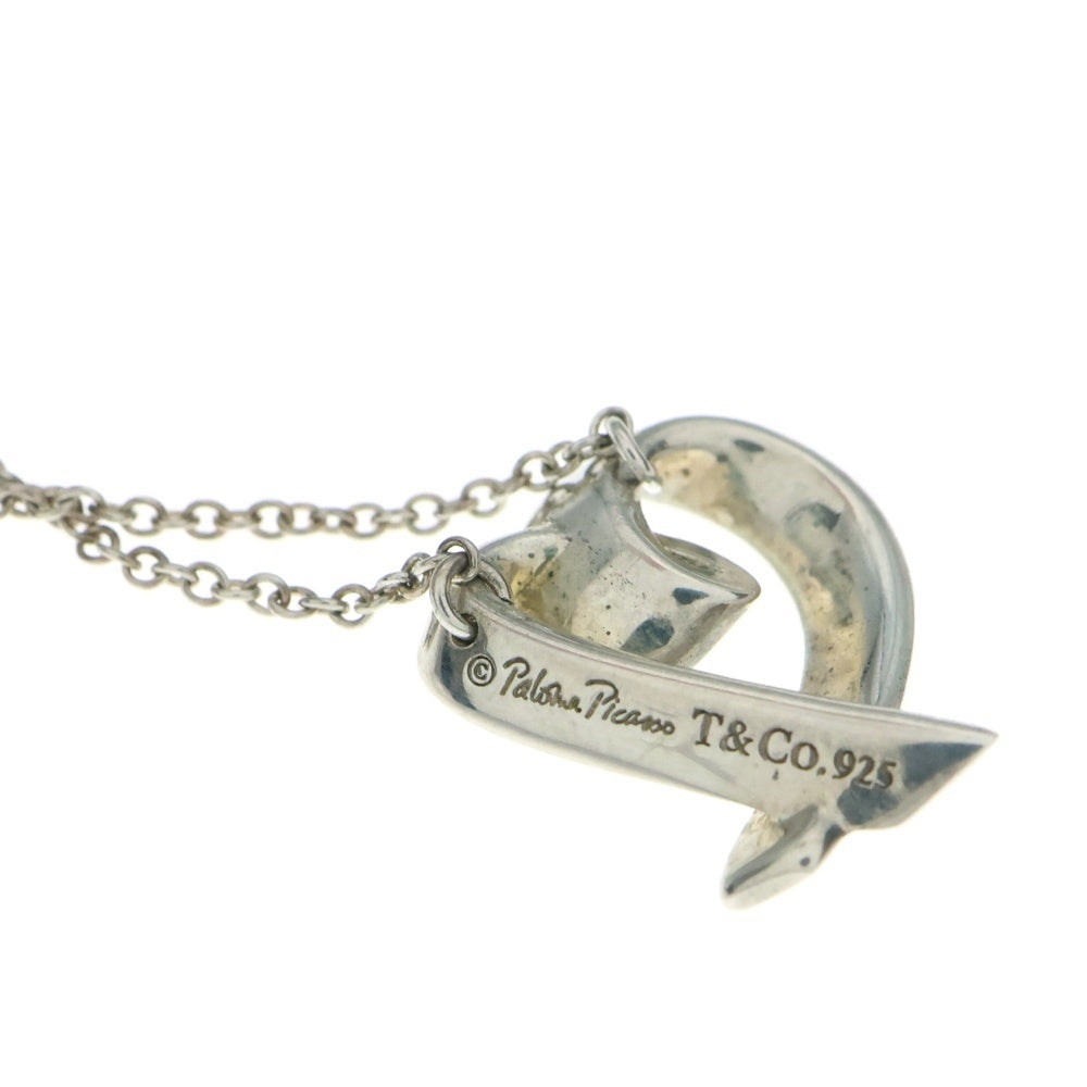 TIFFANY&Co(ティファニー) パロマピカソ ラビングハート ネックレス ペンダント チェーン シルバー 2.4g