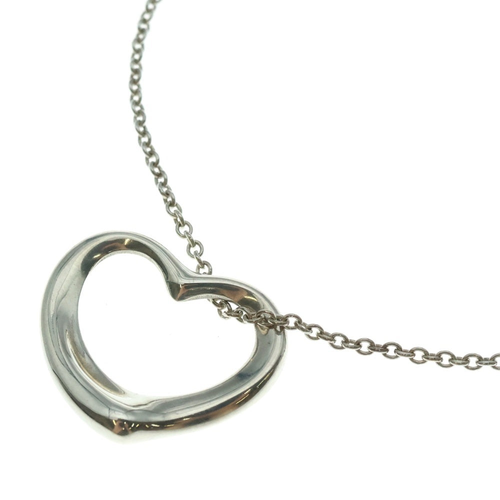TIFFANY&Co(ティファニー) オープンハート ネックレス ペンダント チェーン シルバー SV925 4.8g