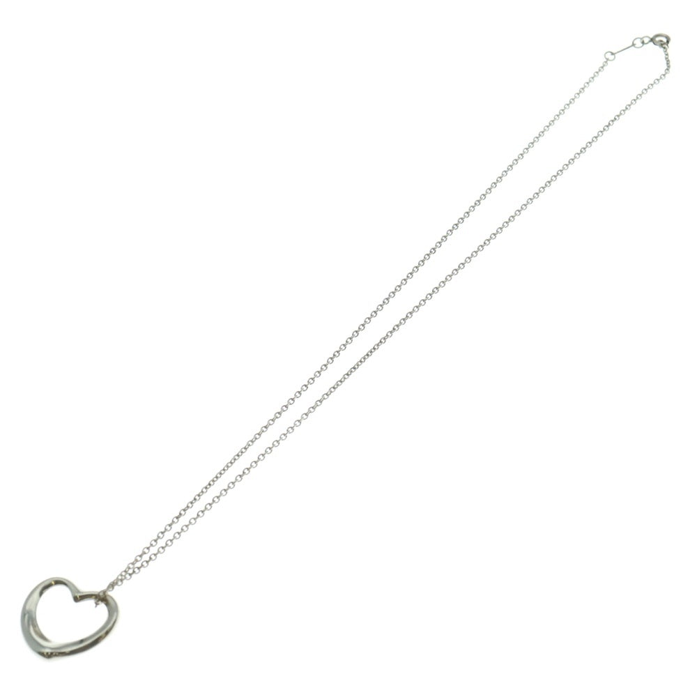 TIFFANY&Co(ティファニー) オープンハート ネックレス ペンダント チェーン シルバー SV925 4.8g