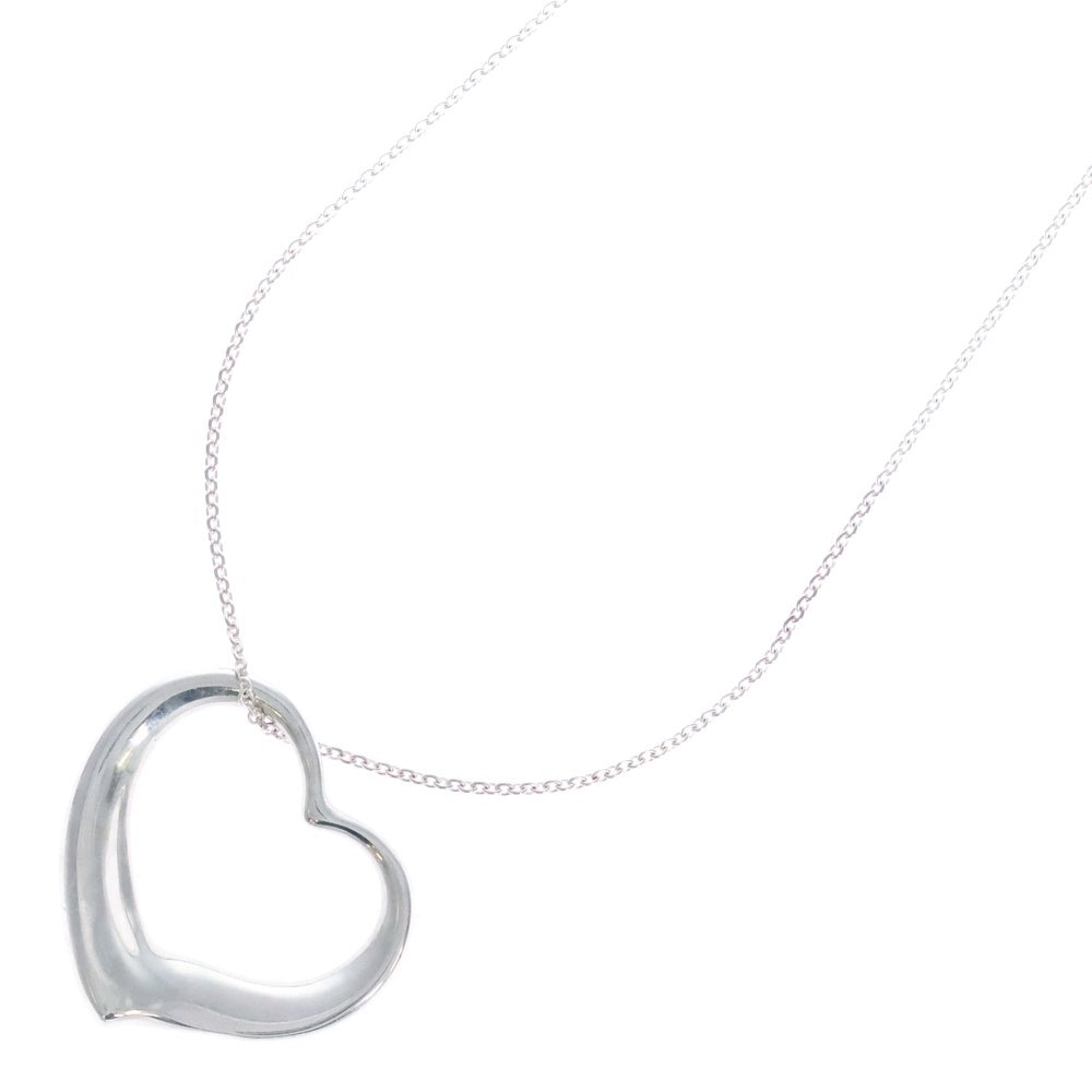 TIFFANY&Co(ティファニー) オープンハート チェーンネックレス SV925 シルバー レディース