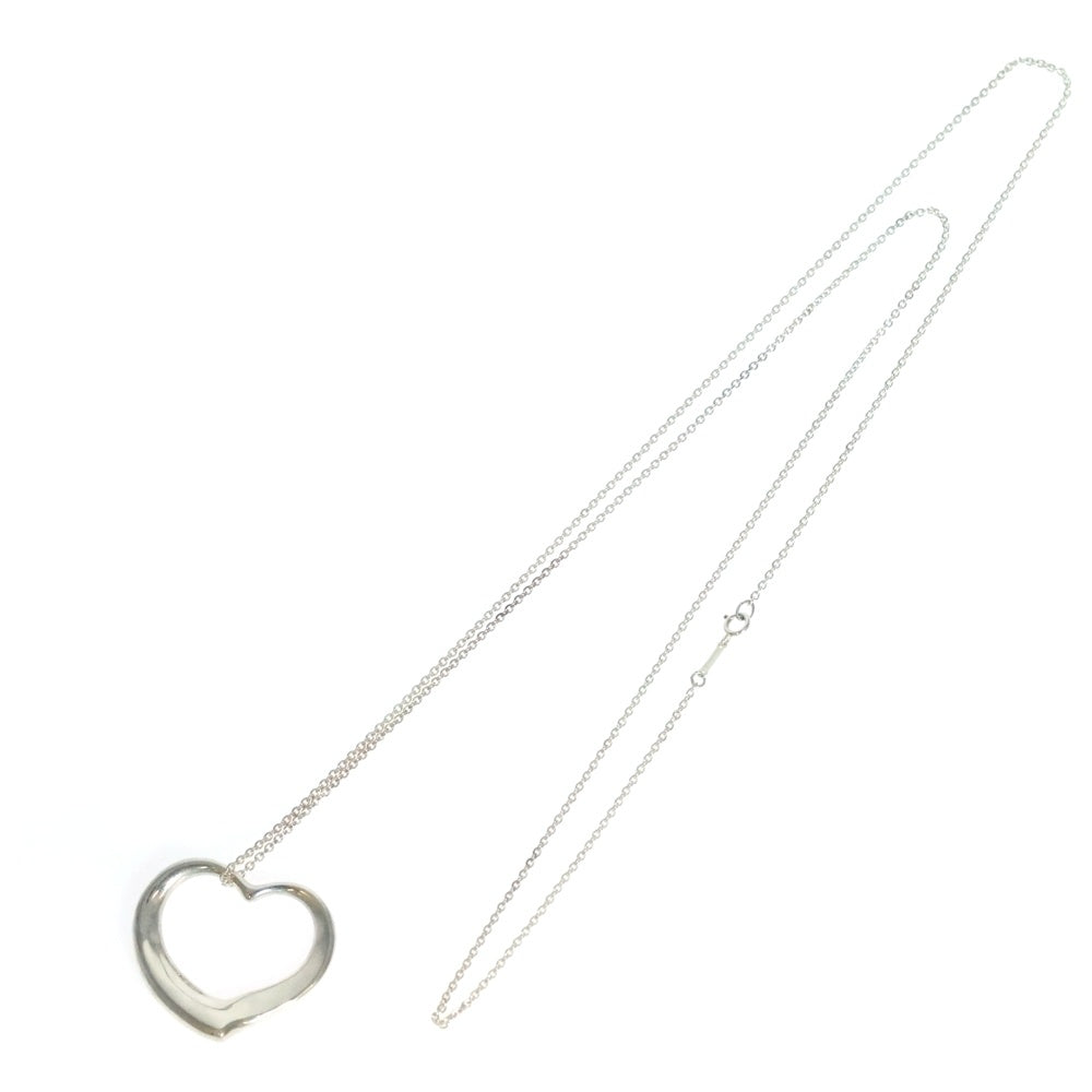TIFFANY&Co(ティファニー) オープンハート チェーンネックレス SV925 シルバー レディース