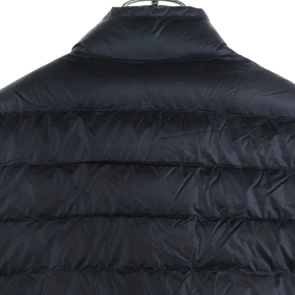 MONCLER(モンクレール) RIGEL リゲル ワッペンロゴ ジップアップ ライトダウン ジャケット ブラック 310914132899 53279