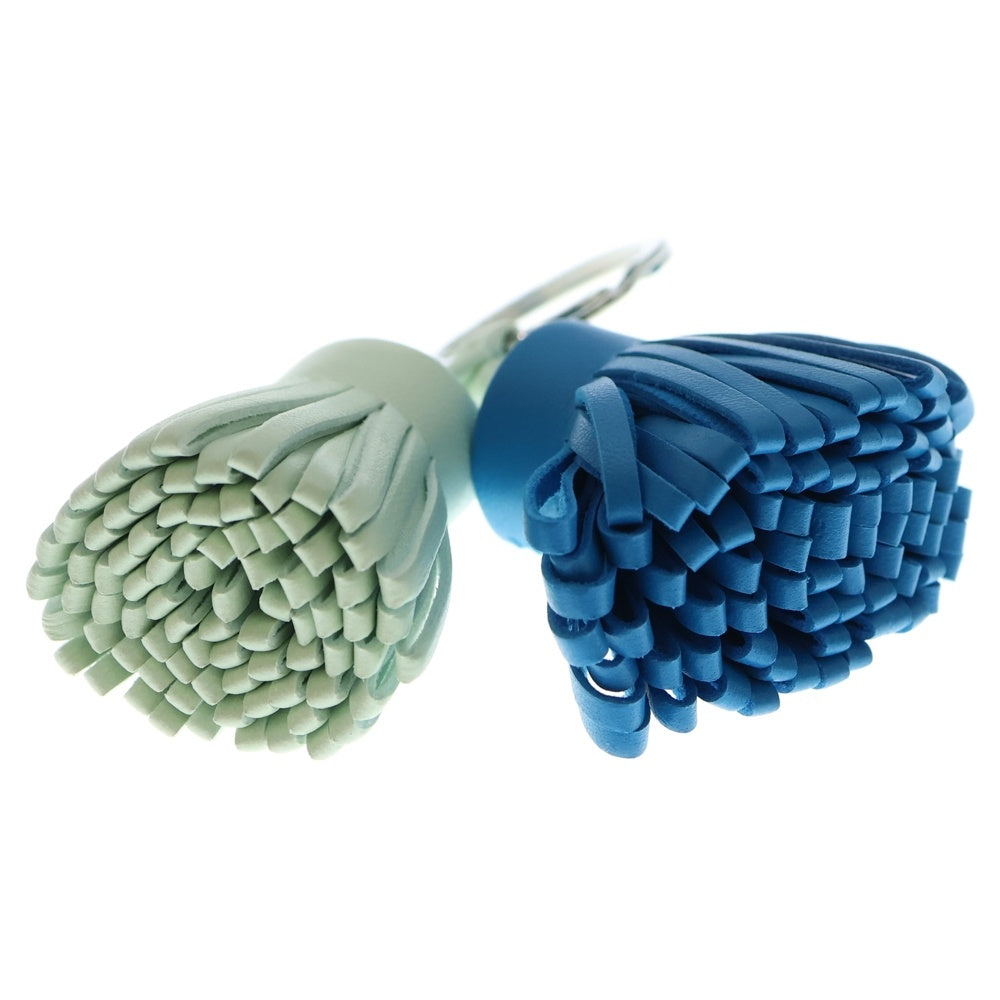 HERMES(エルメス) チャーム カルメン ウノドス キーホルダー アニューミロ ヴェールフィス/ブルーザンジバル