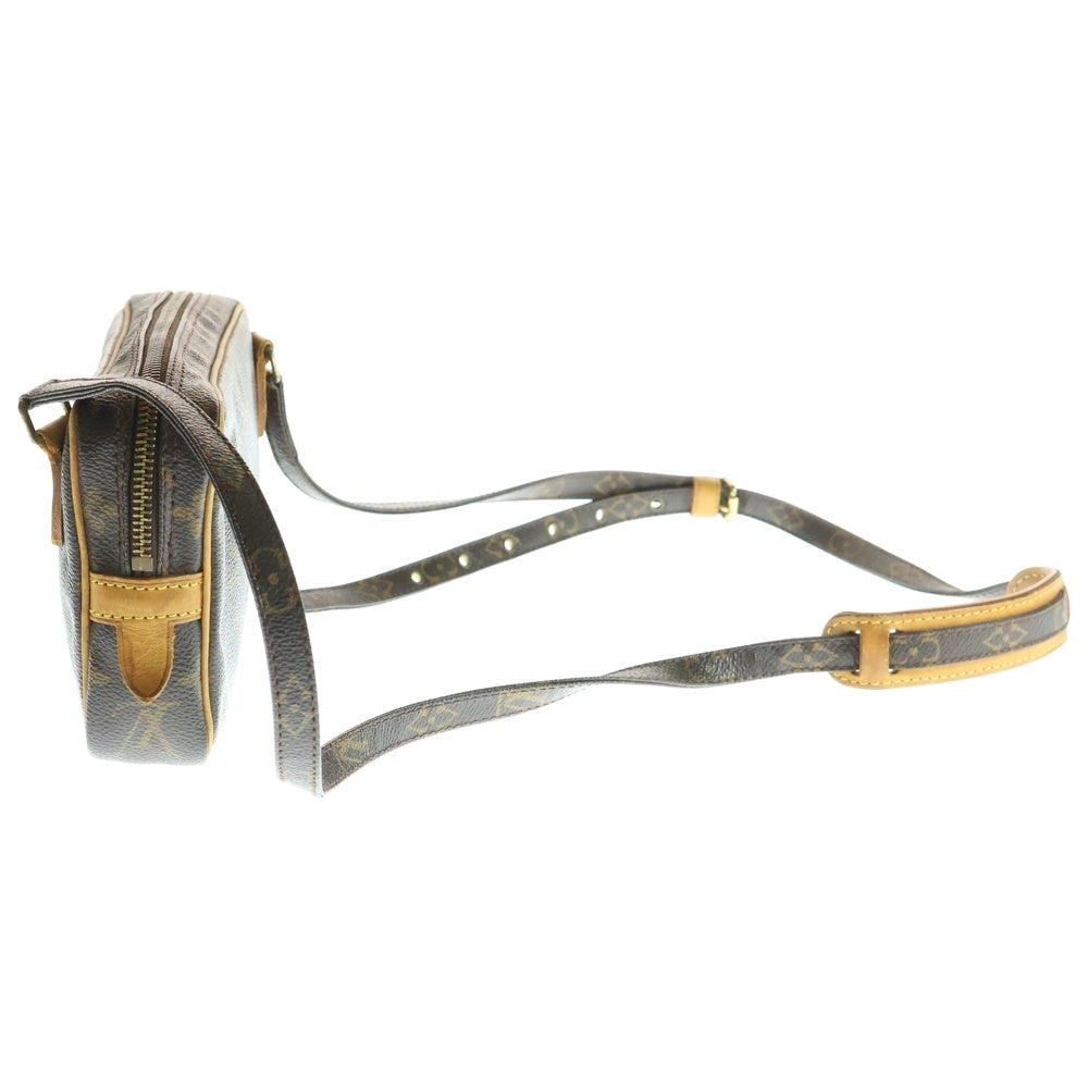 LOUIS VUITTON(ルイヴィトン) ポシェット マルリーバンドリエール モノグラム PVC レザー ショルダーバッグ ゴールド金具 ブラウン M51828