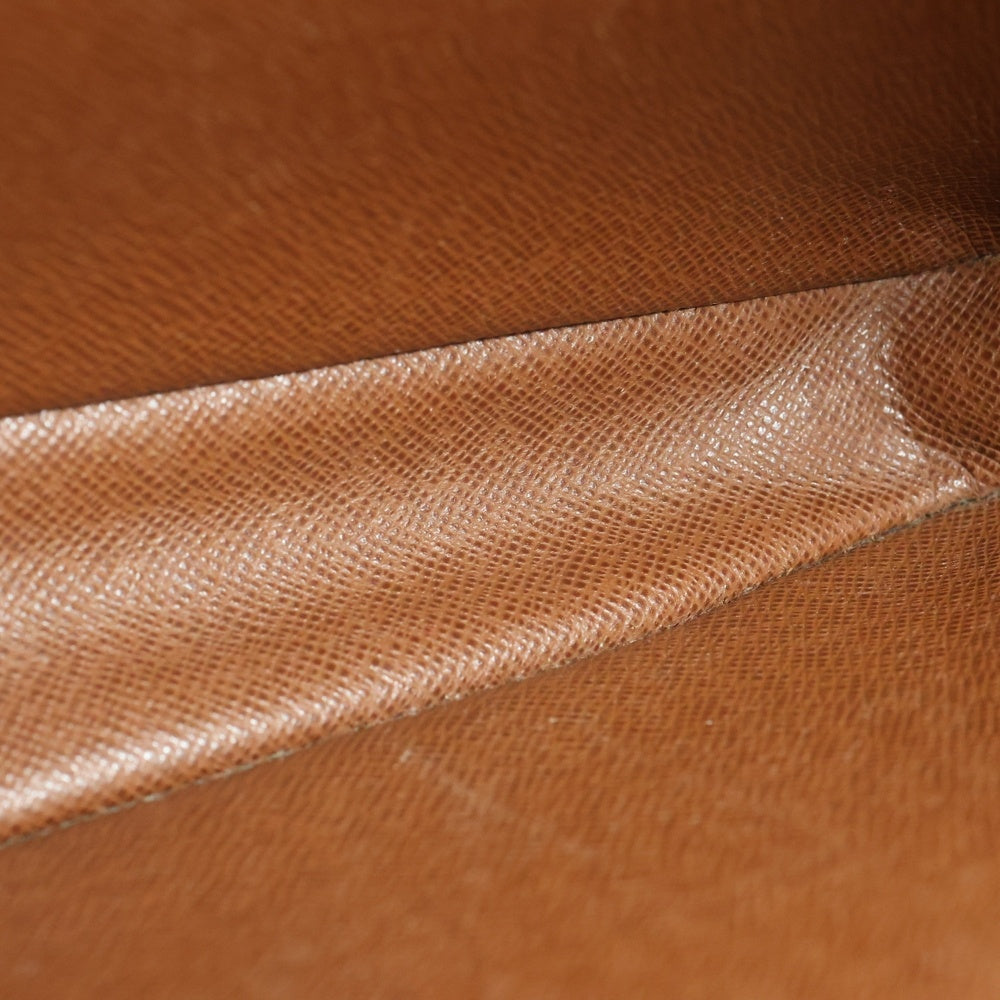 LOUIS VUITTON(ルイヴィトン) ポシェット マルリーバンドリエール モノグラム PVC レザー ショルダーバッグ ゴールド金具 ブラウン M51828