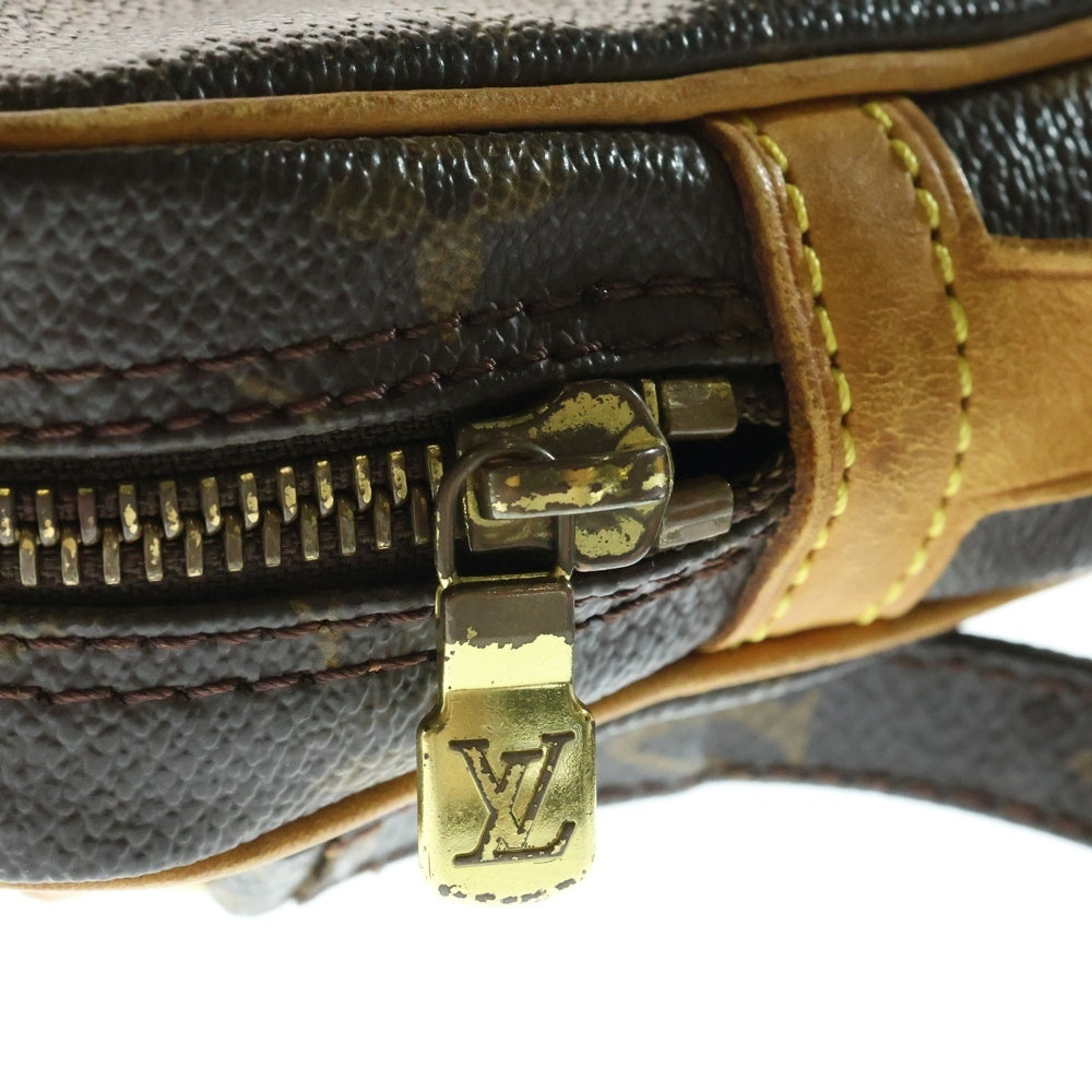 LOUIS VUITTON(ルイヴィトン) ポシェット マルリーバンドリエール モノグラム PVC レザー ショルダーバッグ ゴールド金具 ブラウン M51828