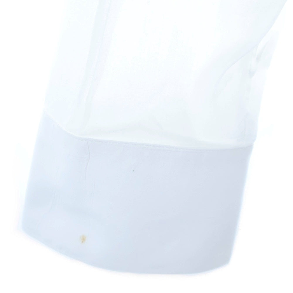 Dior HOMME(ディオールオム) 07SS ラウンドカラー長袖ドレスシャツ ホワイト 8E352660641