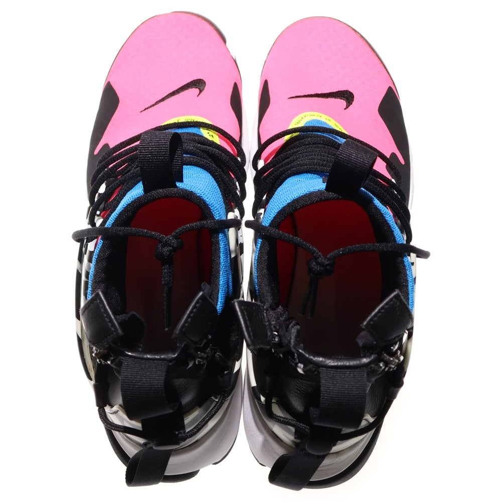 NIKE(ナイキ) ×ACRONYM AIR PRESTO MID アクロニウム エア プレスト ミッドカットスニーカー レーサー ピンク/ブルー US9/27cm AH7832-600