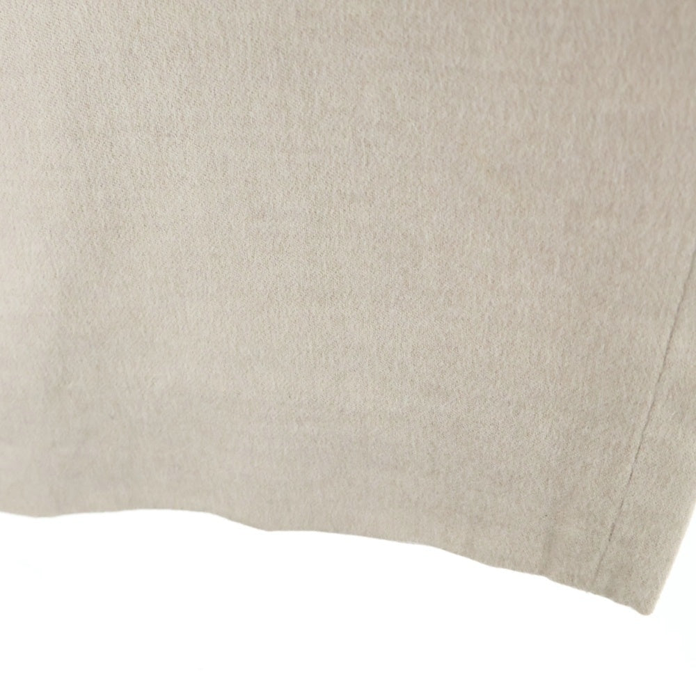 LOEWE(ロエベ) カシミヤ混 ウール テーパード スラックスパンツ トラウザーズ ベージュ レディース 2 PB 2032