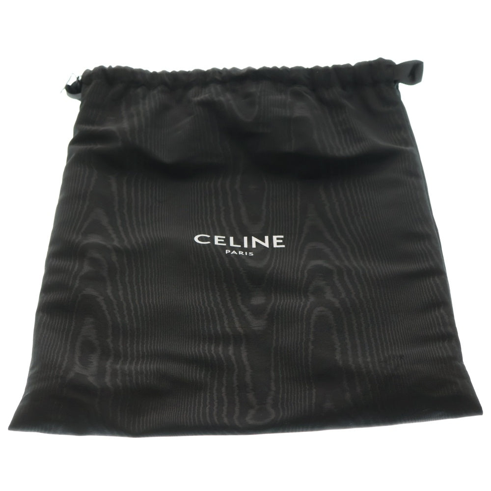 CELINE(セリーヌ) カバス スモール 2WAYバッグ トートバッグ ハンドバッグ ショルダーバッグ ブラック レザー シルバー金具