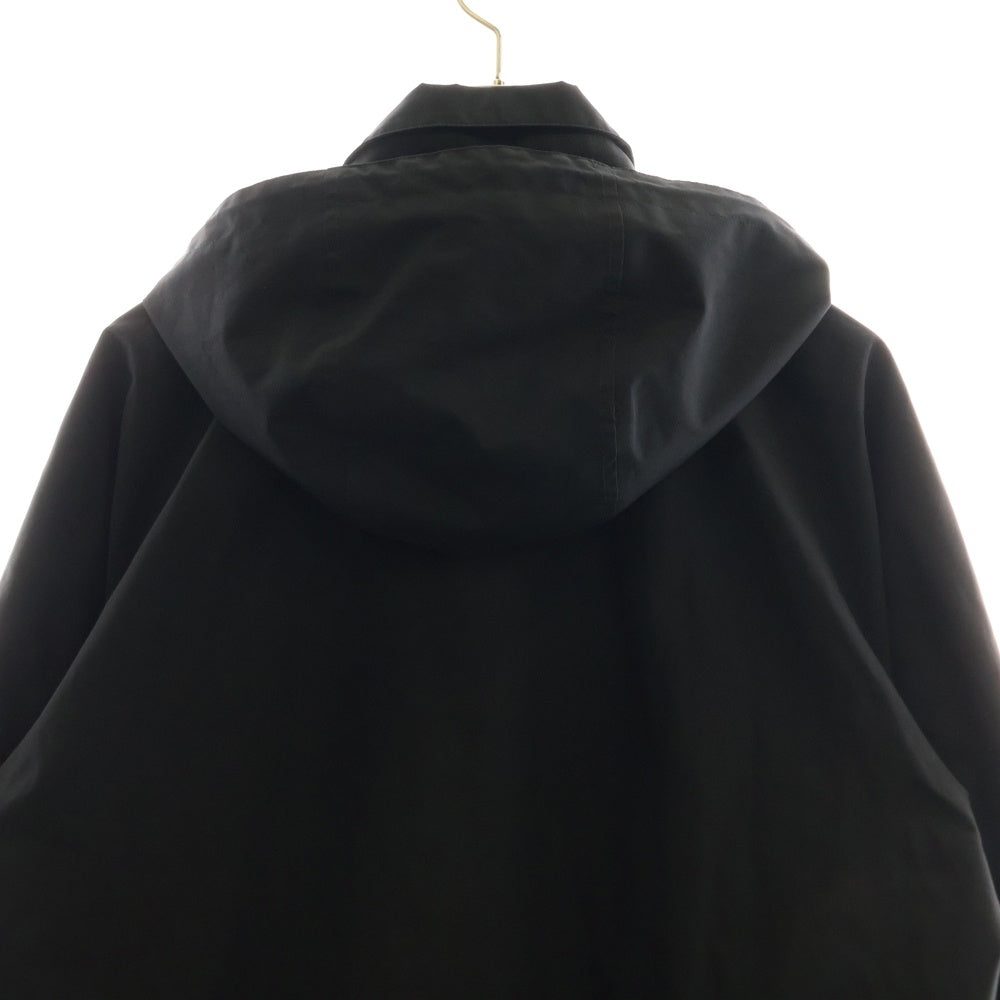 PRADA SPORT(プラダ スポーツ) GORE-TEX ゴアテックス ラバーロゴ ナイロン フーデッド ジップアップ ジャケット ブラック SGV85
