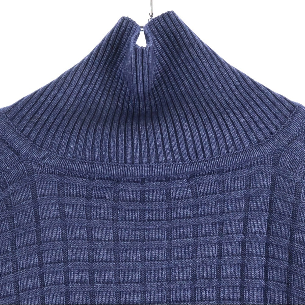 dunhill(ダンヒル) タートルネック カシミヤニットセーター ブルー