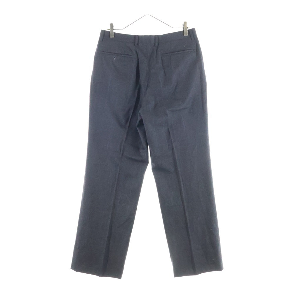 Christian Dior(クリスチャンディオール) セットアップスーツ チェック総柄 ウール 2B テーラードジャケット 2タック スラックスパンツ グレー 0ED1161