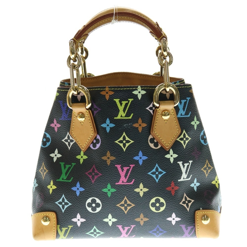 LOUIS VUITTON(ルイヴィトン) モノグラム マルチカラー オードラ チェーンハンドバッグ ブラック PVC×レザー M40048