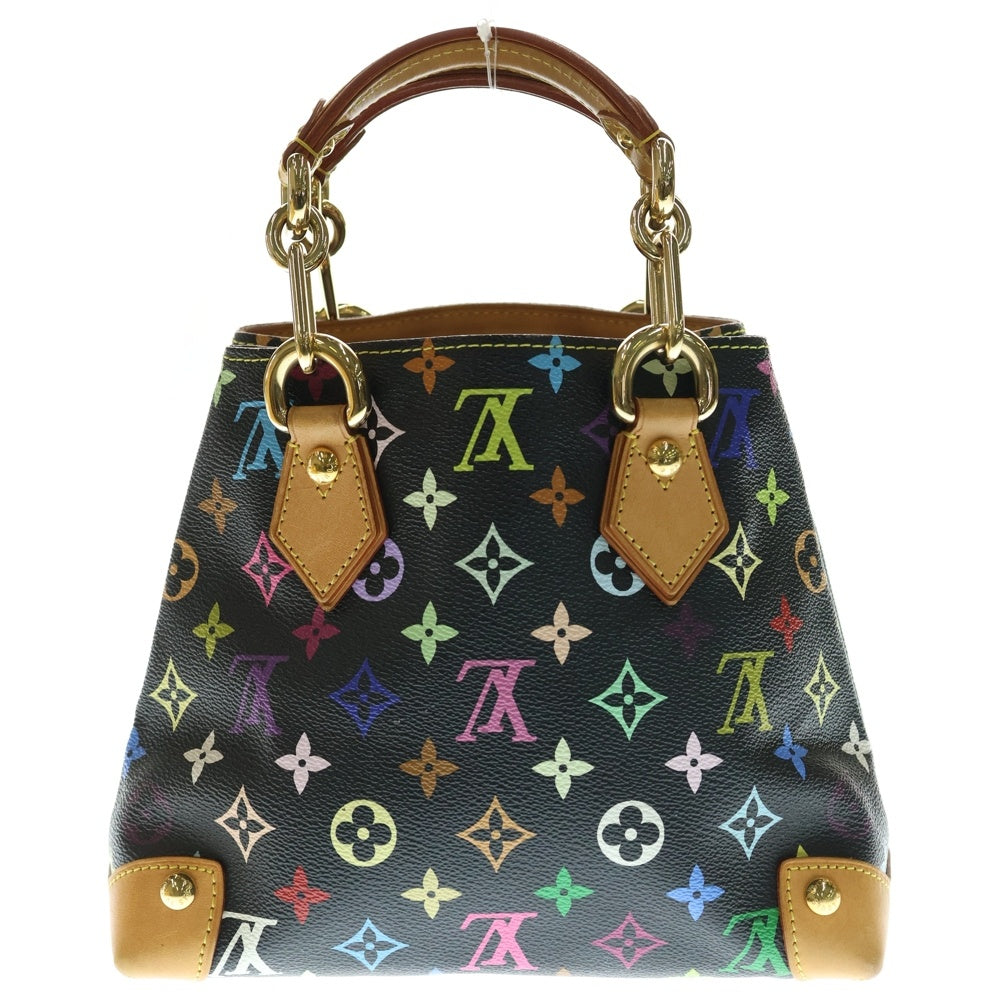 LOUIS VUITTON(ルイヴィトン) モノグラム マルチカラー オードラ チェーンハンドバッグ ブラック PVC×レザー M40048