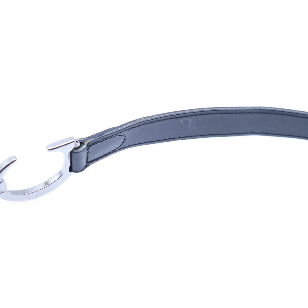 Christian Dior(クリスチャンディオール) トロッター サドルバッグ ハンドバッグ ネイビー ジャガード ワンショルダーバッグ ハンドバッグ