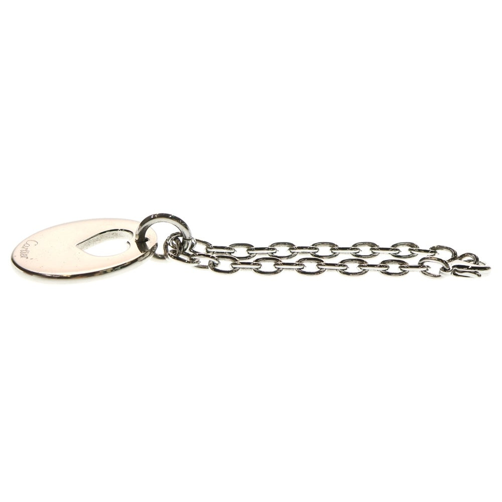 Cartier(カルティエ) キーチャーム ハートモチーフプレート シルバー