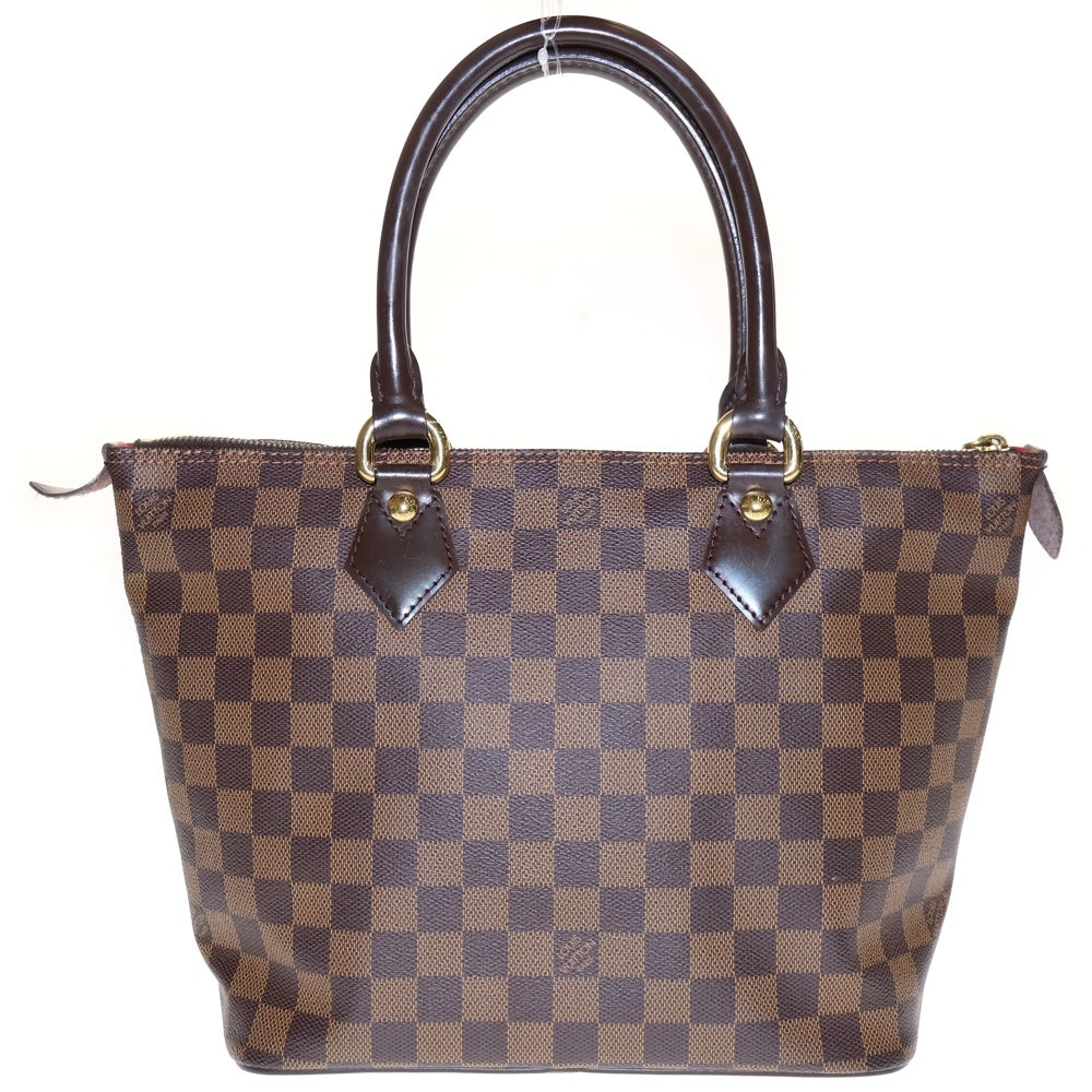 LOUIS VUITTON(ルイヴィトン) ダミエ サレヤPM ブラウン PVC トートバッグ N51183