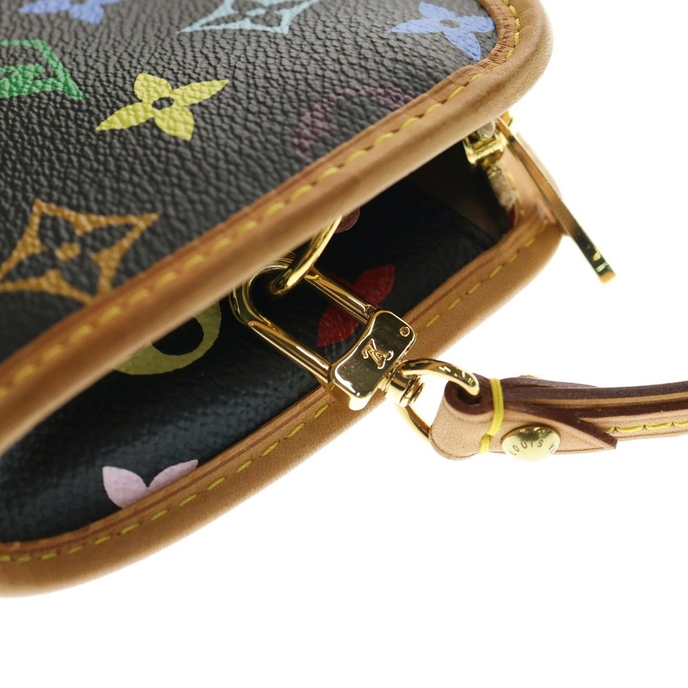 LOUIS VUITTON(ルイヴィトン) モノグラム マルチカラー シャーリー ブラック PVC×レザー ハンドバッグ ショルダーバッグ クラッチバッグ M40050