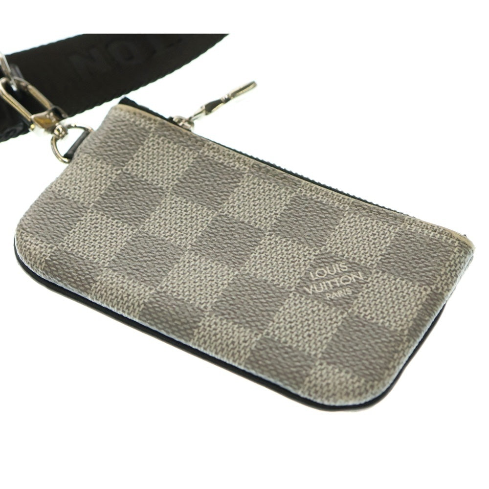 LOUIS VUITTON(ルイヴィトン) ダミエ・グラフィット トリオ メッセンジャーバッグ ショルダーバッグ グレー PVC×レザー N50027