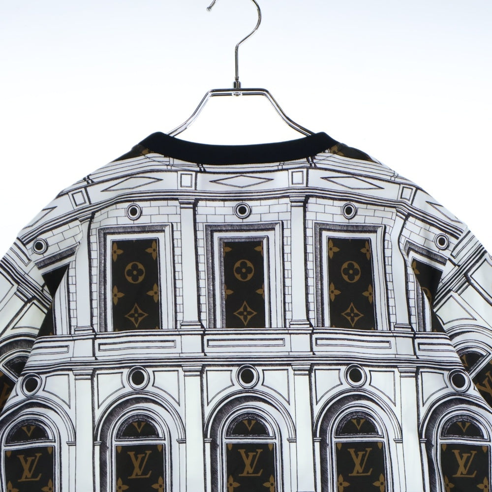 LOUIS VUITTON(ルイヴィトン) 21AW フォルナセッティ Tシャツ ホワイト×ブラウン コットン RW212B