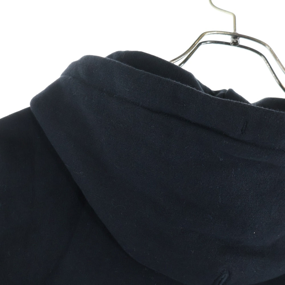 MONCLER(モンクレール) MAGLIA CARDIGAN ロゴテープ ジップアップ パーカー ブラック コットン E20938460900