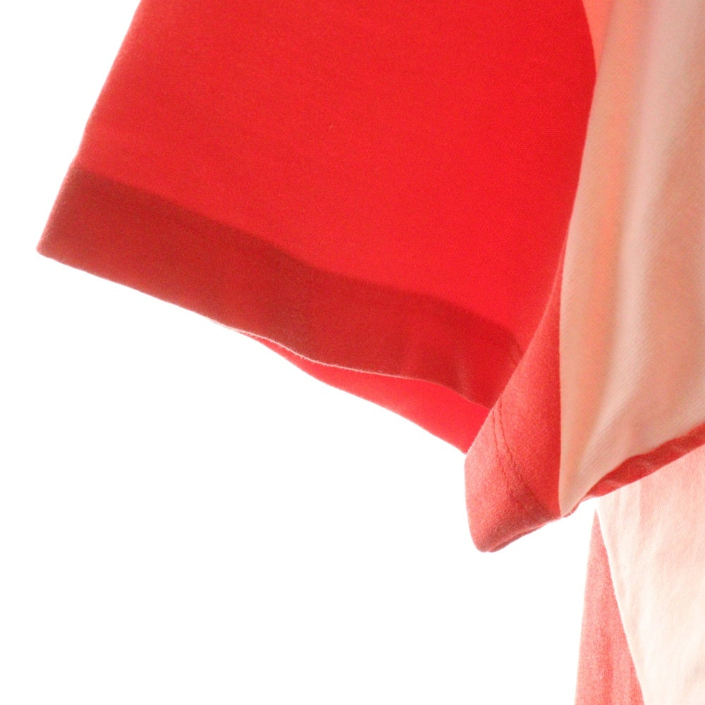 LOUIS VUITTON(ルイヴィトン) 19AW フラッグ 国旗 総柄プリント クルーネック 半袖Tシャツ カットソー マルチカラー レッド/ブルー RM192 NPG HHY81W