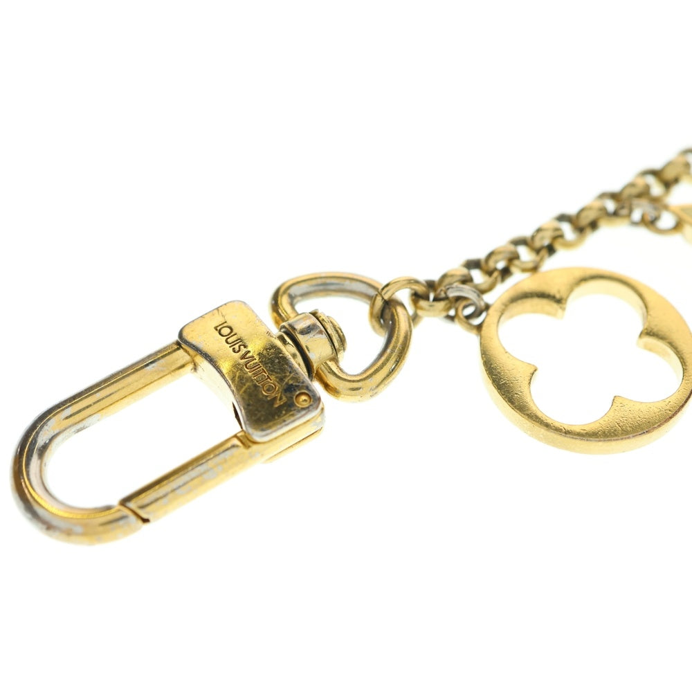 LOUIS VUITTON(ルイヴィトン) バッグチャーム チェーンフルール ドゥ モノグラム フラワー ゴールド/ベージュ M65111