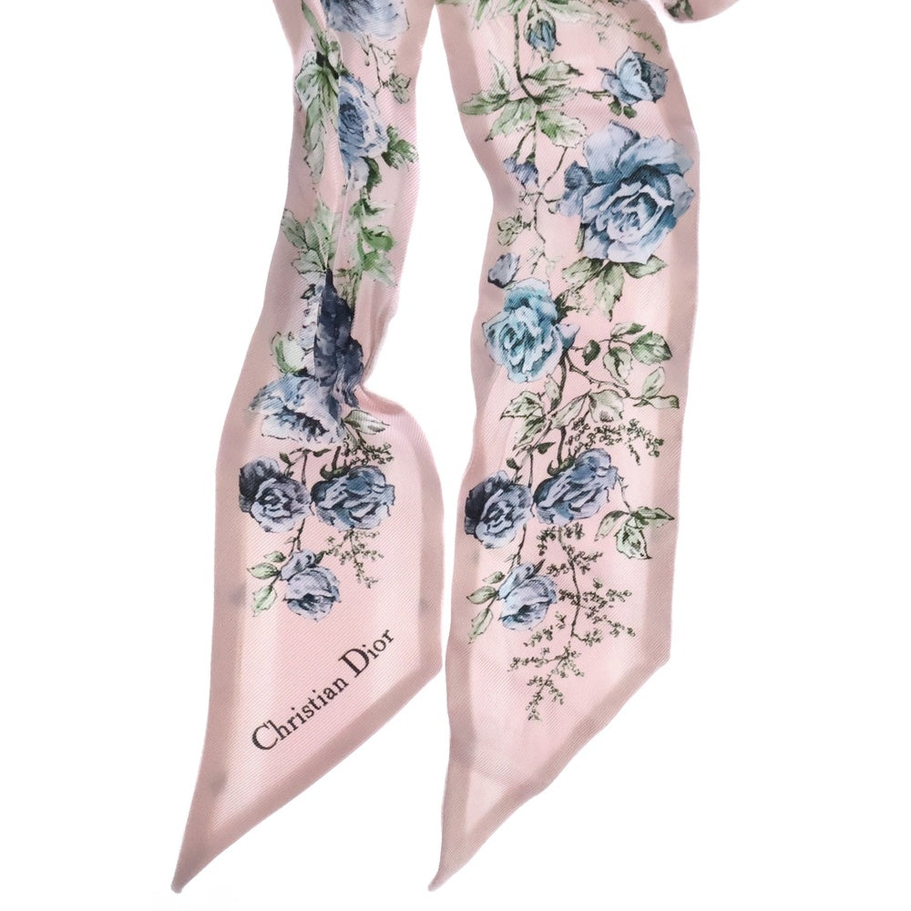 Christian Dior(クリスチャンディオール) ミッツァ 花柄 シルクスカーフ ライトピンク 31GRA106I613 レディース