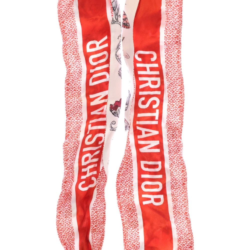 Christian Dior(クリスチャンディオール) ミッツァ 蝶柄 シルク