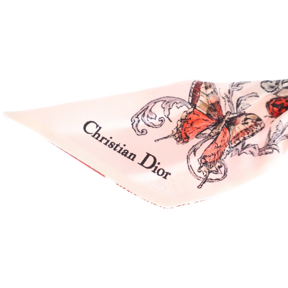 Christian Dior(クリスチャンディオール) ミッツァ 蝶柄 シルク