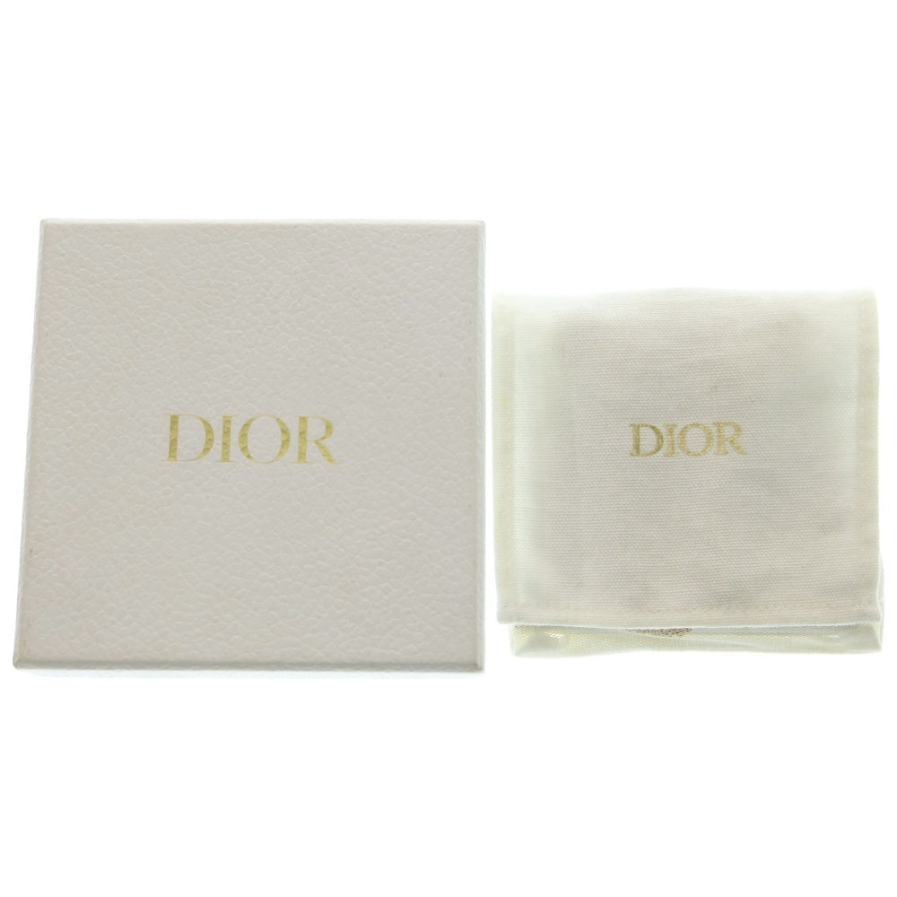 Christian Dior(クリスチャンディオール) CDロゴ ネックレス フェイクパール ペンダント チェーン ゴールド GP
