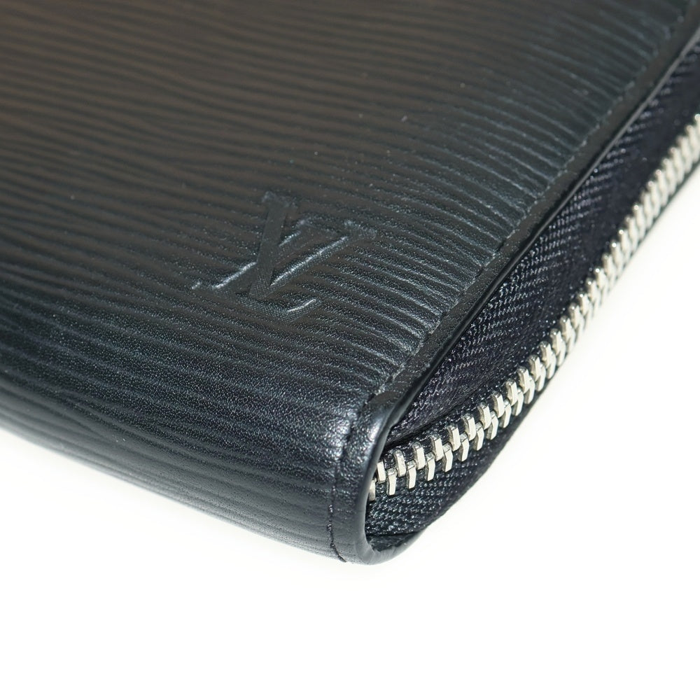 LOUIS VUITTON(ルイヴィトン) エピ ジッピー ドラゴンヌ 長財布 ロングウォレット カードケース ブラック レザー M81325 シルバー金具