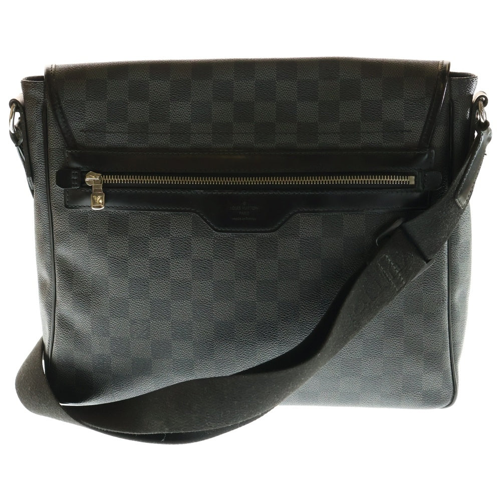 LOUIS VUITTON(ルイヴィトン) ダニエルMM ダミエグラフィット PVC レザー メッセンジャー ショルダーバッグ シルバー金具 ブラック N58029