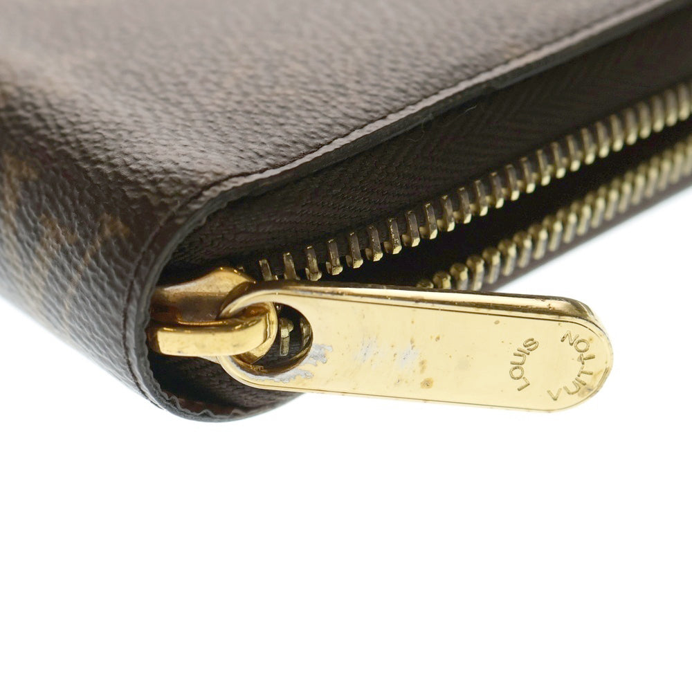 LOUIS VUITTON(ルイヴィトン) ジッピー ウォレット モノグラム PVC レザー ラウンドファスナー ロングウォレット 長財布 ゴールド金具 ブラウン M42616
