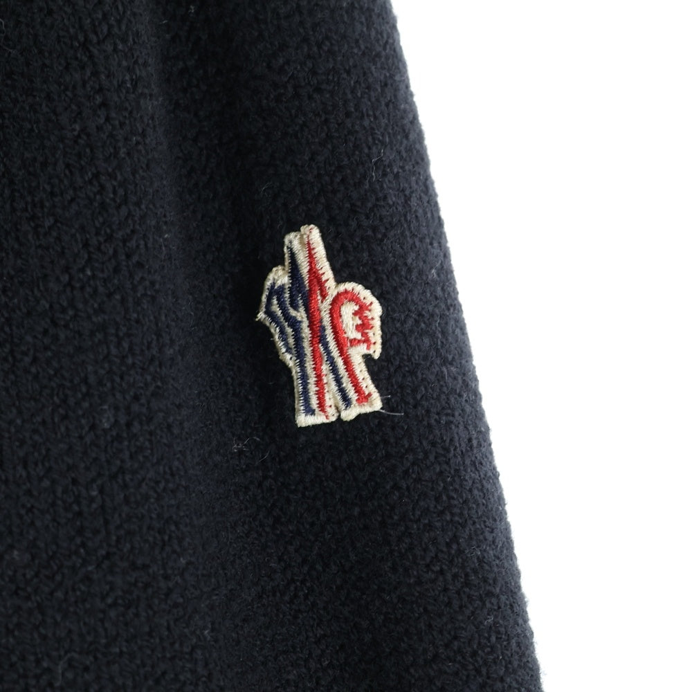 MONCLER(モンクレール) 17AW GRENOBLE グルノーブル ニット切り替え ハイネック ジップアップ ダウンジャケット ブラック C20979400000 94778