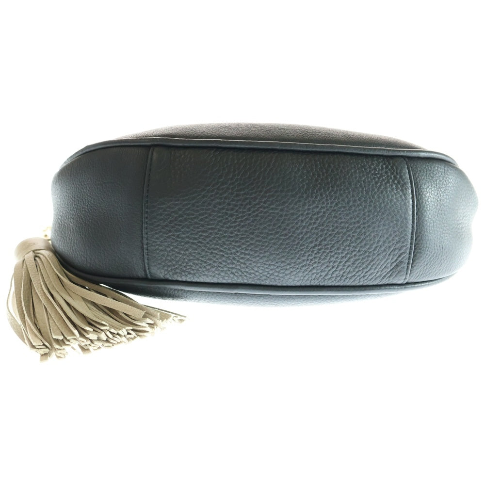 Vivienne Westwood(ヴィヴィアンウエストウッド) ハンドバッグ フリンジ ブラック レザー