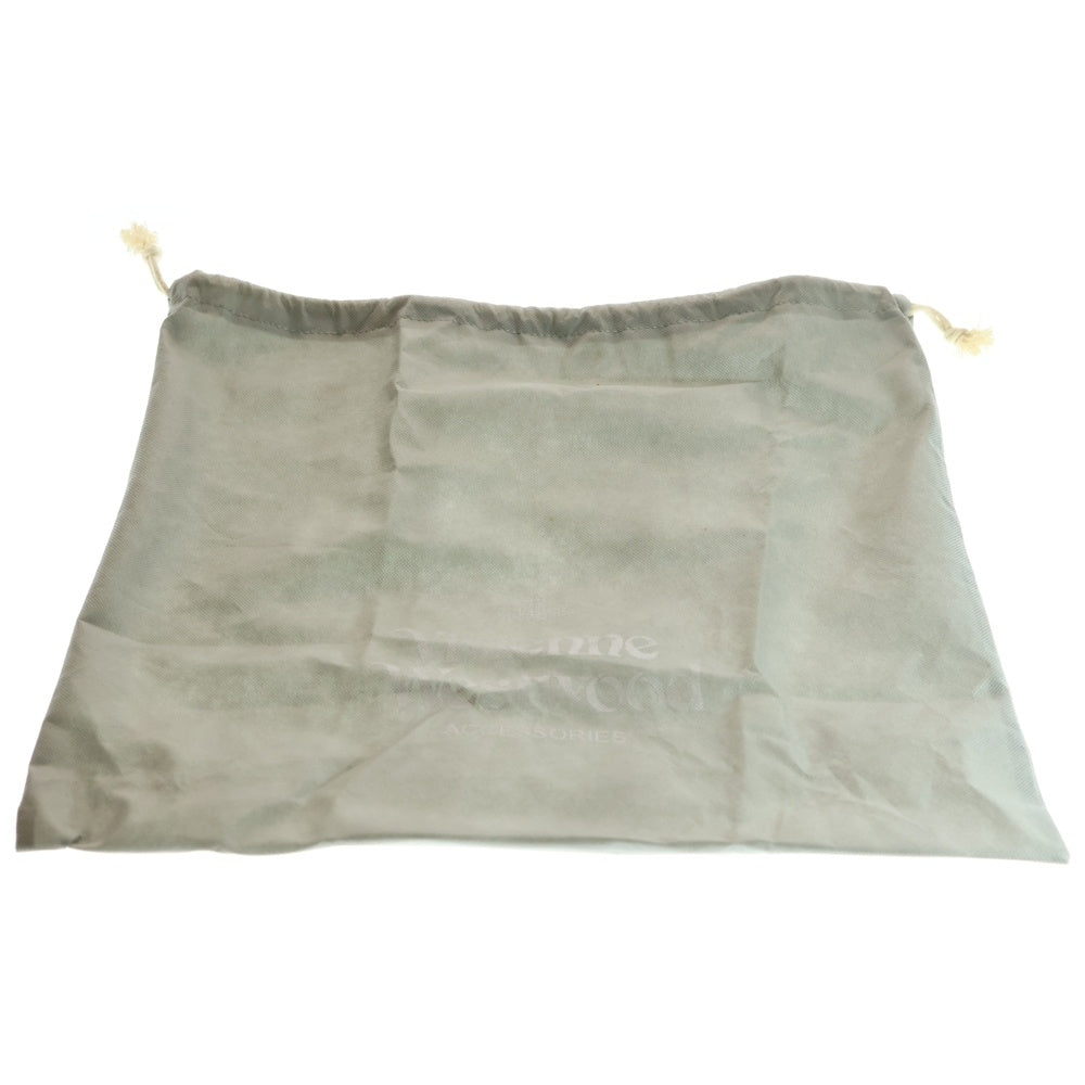 Vivienne Westwood(ヴィヴィアンウエストウッド) ハンドバッグ フリンジ ブラック レザー