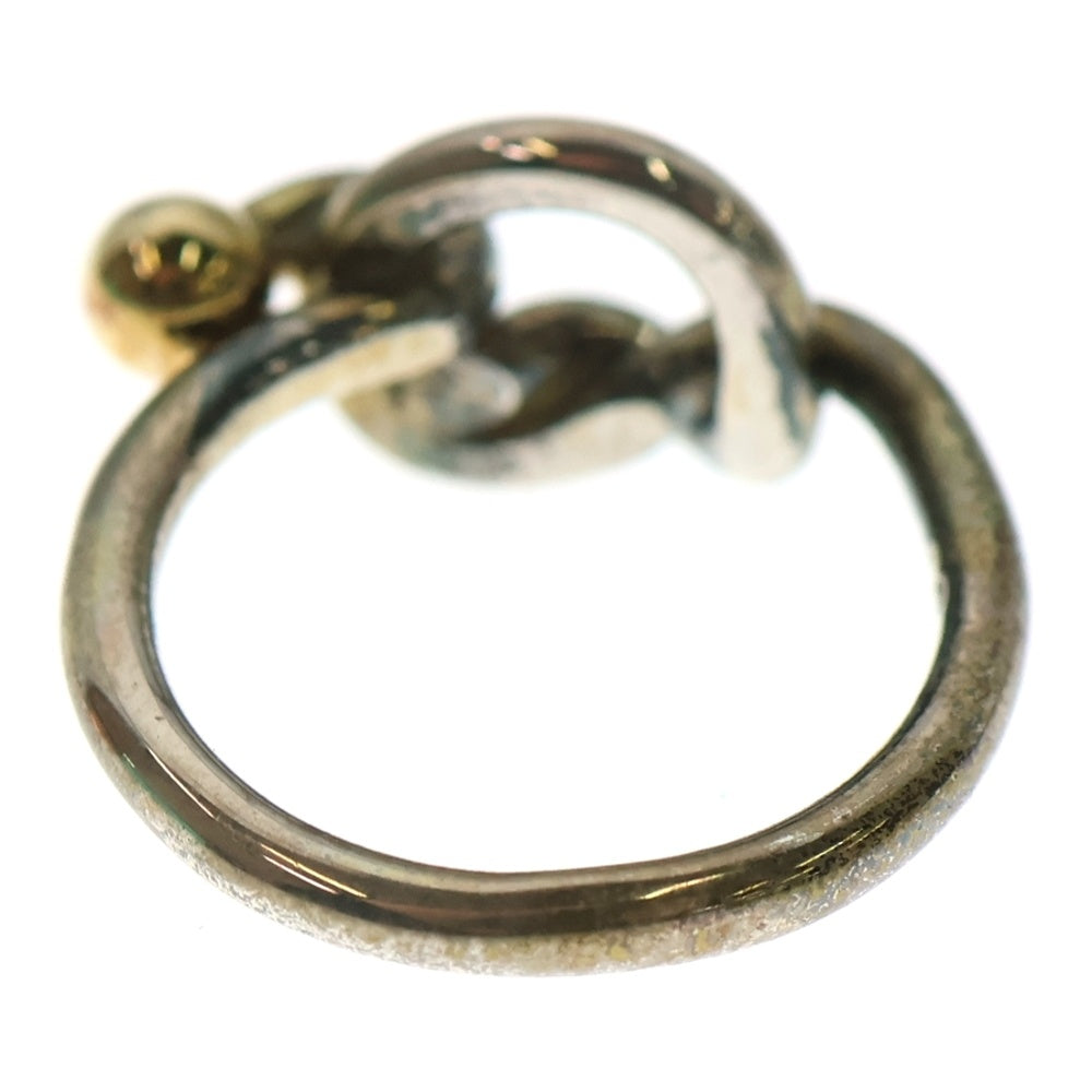 TIFFANY & Co.(ティファニー) ラブノット リング 指輪 Ag925×Au750 シルバー/ゴールド