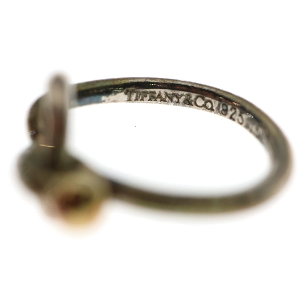 TIFFANY & Co.(ティファニー) ラブノット リング 指輪 Ag925×Au750 シルバー/ゴールド