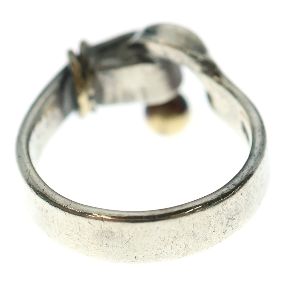 TIFFANY & Co.(ティファニー) フック&アイ リング 指輪 Ag925×Au750 シルバー/ゴールド