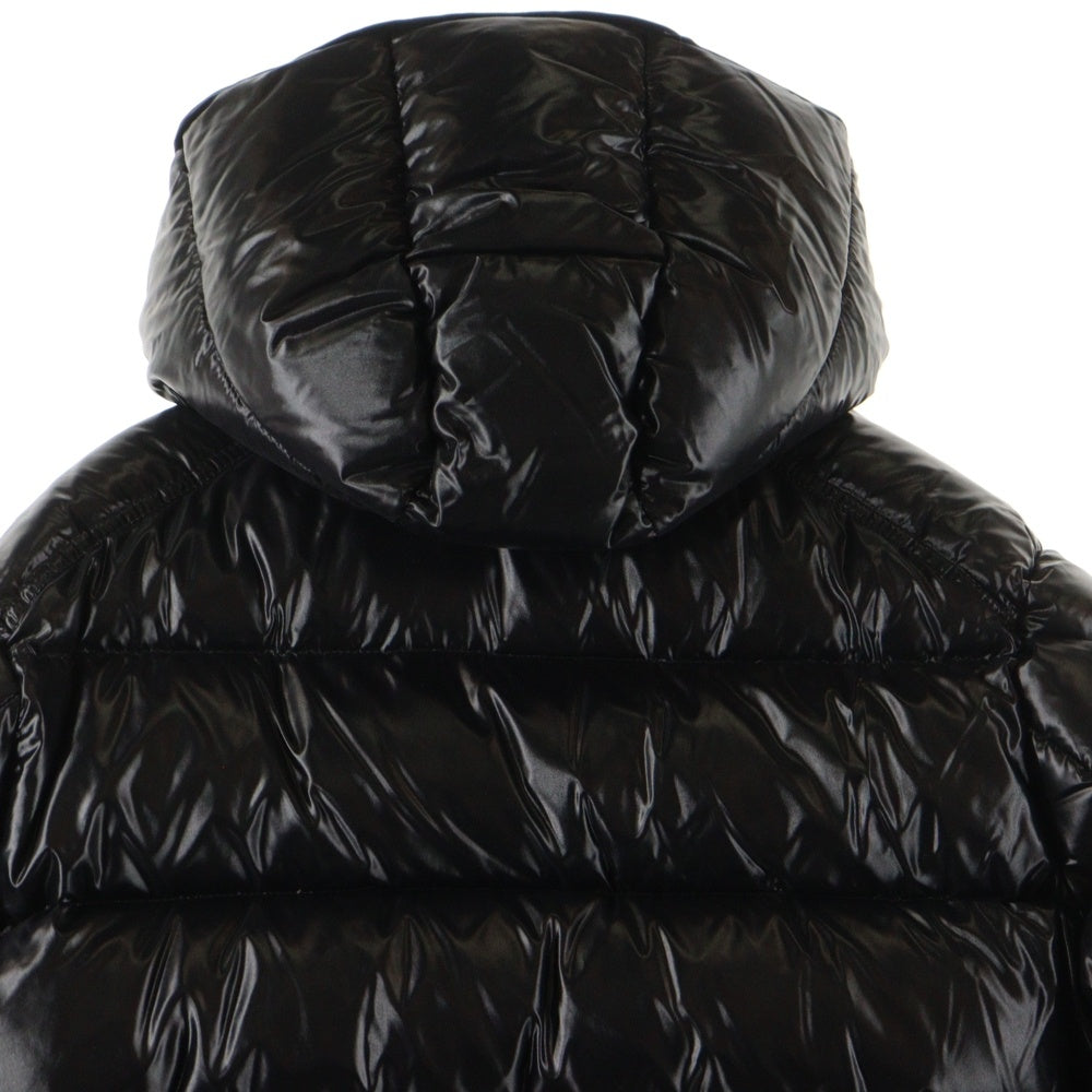 MONCLER(モンクレール) MAYA GIUBBOTTO マヤ ロゴワッペン ダウンジャケット ブルゾン ブラック C20914036605 68950