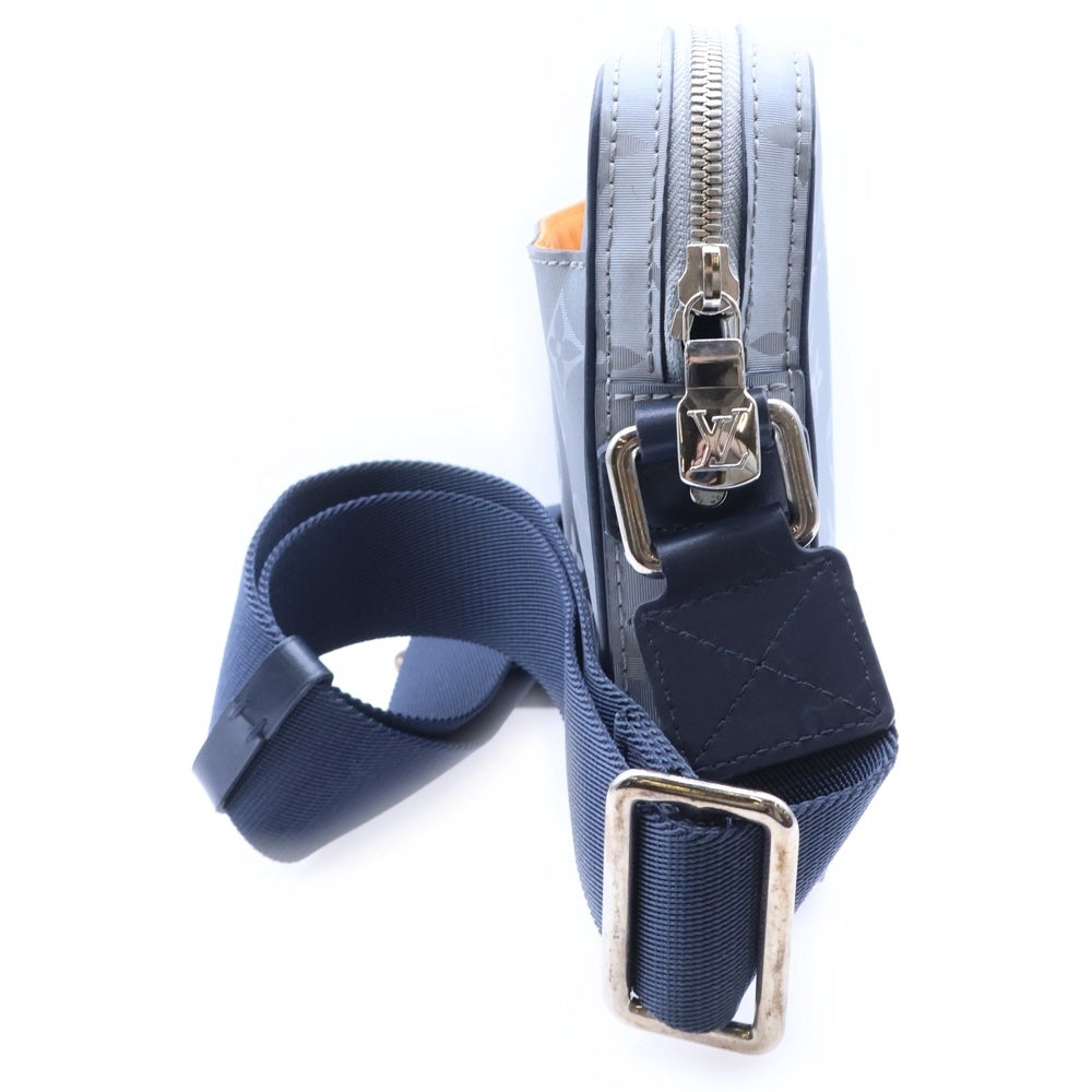 LOUIS VUITTON(ルイヴィトン) モノグラム・ギャラクシー サテライトアルファメッセンジャーバッグ ショルダーバッグ ネイビー×シルバー M44169 シルバー金具