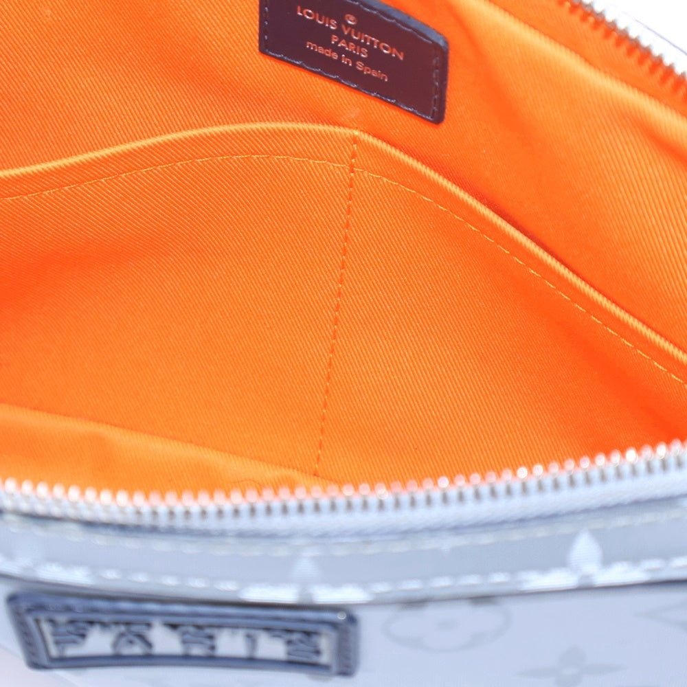 LOUIS VUITTON(ルイヴィトン) モノグラム・ギャラクシー サテライトアルファメッセンジャーバッグ ショルダーバッグ ネイビー×シルバー M44169 シルバー金具