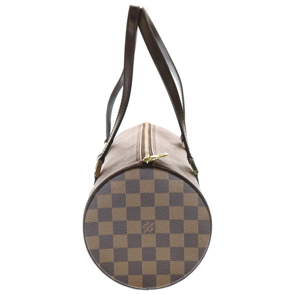 LOUIS VUITTON(ルイヴィトン) ダミエ パピヨンGM ハンドバッグ ブラウン PVC N51303 ゴールド金具
