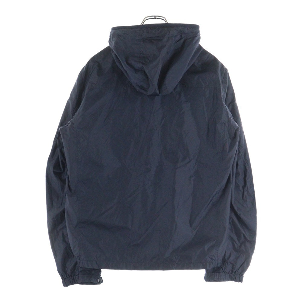 MONCLER(モンクレール) ADAM アダム ワッペンロゴ フーデッド ジップアップ ナイロンジャケット ネイビー 210914115205 68352