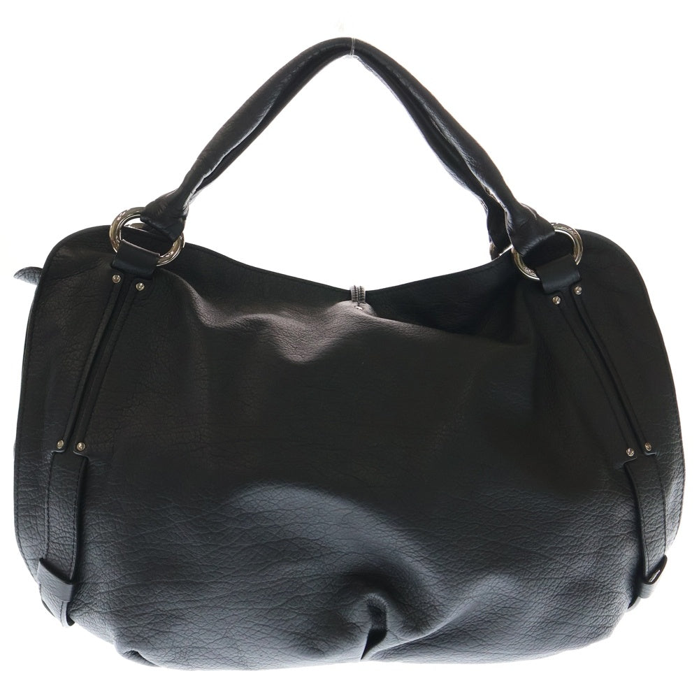 CELINE(セリーヌ) ビタースイート ハンドバッグ トートバッグ ブラック レザー シルバー金具
