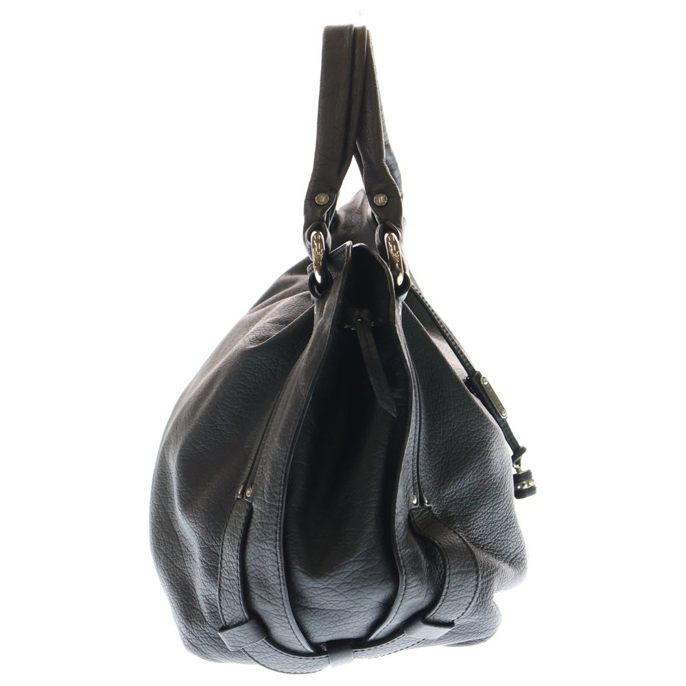 CELINE(セリーヌ) ビタースイート ハンドバッグ トートバッグ ブラック レザー シルバー金具